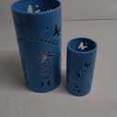 Everyday Living® Ceramic Cylinder Set - Butterfly Blue