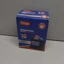 10 Gallon Drawstring Trash Bag Garbage Bag Trash Can Liner,0.9 Mil,90 Count (Black, 10 Gallon)