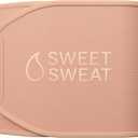 Sweet Sweat Waist Trimmer Toned Series - Premium Sweat Enhancing Fitness Belt for Women & Men - 5 Adjustable Sizes (X-Large, Stone)