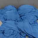 6 Pack 6 Feet Royal Blue Spandex Tablecloth for Rectangular Tables, Fitted & Stretch, Washable, Wrinkle Resistant, Perfect for Event, Wedding, Party, Banquet, Cocktail, Festival, and Table Protector