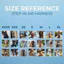 Voyager Step-in Pet Harness - All Weather Mesh, Adjustable Step in Harness for Cats and Dogs by Best Pet Supplies - 307S Black, M (M (Chest 15 - 17"))