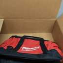 Milwaukee 17 Inch Heavy Duty Canvas Tool Bag with 6 Interior Pockets, Reinforced Bottom, and Strap Ring (Shoulder Strap Not Included)