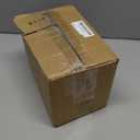 Gold Glass Candlestick Set of 6 Clear Crystal Glass Candle Holders Taper Holder Decor for Wedding Birthday Party