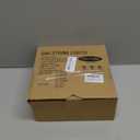 Abeja 25FT Outdoor String Lights, G40 Globe Patio String Lights with 27 Frosted White Globe Bulbs, Waterproof Connectable Hanging Lights for Outside Backyard Porch Umbrella Bistro Decor, Black Wire