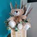 12 Pack Teddy Bears Bulk 13.5 inch Small Teddy Bear Stuffed Bears for Baby Shower Centerpiece Decorations for Christmas Valentine's Mother's Day for Kids or Adults (12 Light Brown)