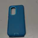 LeYi for Motorola Edge-2022 Case:【NOT FIT Edge Plus/Edge 5G UW】 Heavy Duty 3 in 1 Rugged Cover, Military Grade Sturdy Shockproof Cell Phone Android Funda para Moto Edge2022, Teal Blue