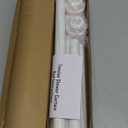 TITGIPE White Shower Curtain Rod 32-80 inch, Adjustable shower rods for bathroom, Stainless Steel, Never Rust, No Drill