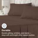 King Pillow Cases Set of 2 - Ultra Soft Hotel Quality Pillowcase Covers - Comfy, Cozy & Wrinkle Free - Shrinkage, Stain and Fade Resistant - Machine Washable Pillow Protectors - 2 Piece Set - Brown