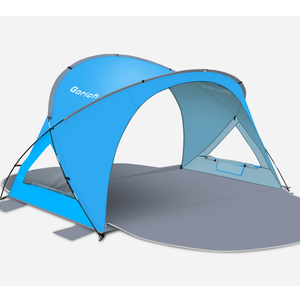 Dual-Door Beach Tent – Easy Setup & UPF 50+ Sun Shade (G022)