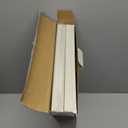 ZICOTO Decorative File Organizer Box Set of 2 - Collapsible Linen Filing Cabinets w/Handles Are Perfect to Store all Your Documents & Hanging File Folders - Portable Easy Slide Crates with Lid (Ivory)