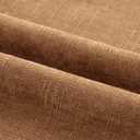 MIULEE Pack of 2 Decorative Throw Pillow Covers Soft Chenille Throw Pillows Solid Textured Euro Cushion Covers for Couch Sofa Bedroom Living Room 24x24 Inch, Brown