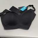 Xcutting Women Wirefree Bras for Women Full Coverage No Underwire Everyday Bras Comfortable Wireless Padded Bra 2XL