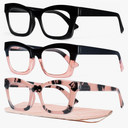 CCVOO Stylish Reading Glasses for Women, Eyeglasses, Blue Light Readers for Women, Computer Eye Glasses, Cheaters +1.5