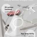 MOFT Invisible Case for iPhone 16 Plus Case, Clear MagSafe Phone Case, Dual Cutouts Frame Design with Bare-Device Feel, Anti-Yellowing Ultra-Thin Strong Magnetic Protective Phone Cover, Clear