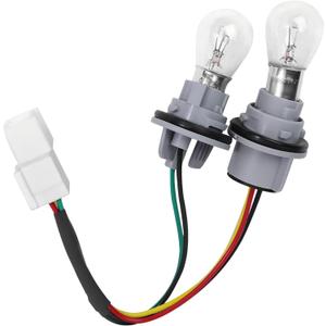 Tail Light Socket Wiring Harness with Bulbs for Kia Forte 2017-2018 - Replace 92470-B0600