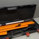 Drywall Skimming Blade Set, 12"+22"+32" Blades + Adjustable 24"-55" Aluminum handleStainless Steel Construction Knife Drywall Smoothing Knockdown Knife on Walls, and Plaster Surfaces