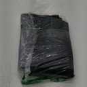 MABOZOO Indestructible Dog Beds - Chew Proof Crate Pad for Aggressive Chewers, Machine Washable Quilted Mat, Durable for Small Dogs, Black Kennel Pad (17x23 in)