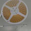 PAUTIX COB LED Strip Light IP65 Waterproof 32.8ft/10m 5040LEDs Warm White 2700K,High Lumen Flexible CRI93+ LED Tape 24V Super Bright,for Home&Office Lighting Project(Adapter&Dimmer Sold Separately)