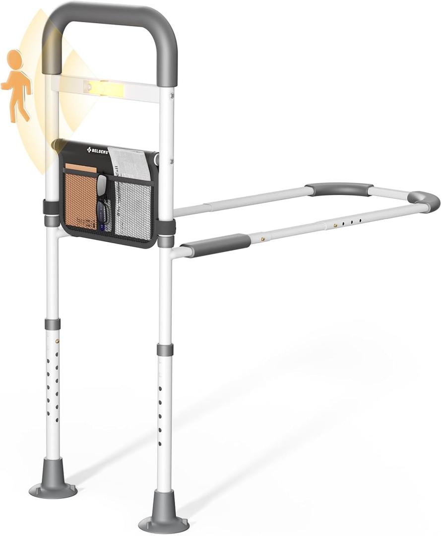 Glnnk Couch Stand Assist Aid for Elderly: Chair Sofa Lift Assis Devices for Seniors Sit to Stand - Height & Width Adjustable Mobility Daily Living Aid Rail Assistance Handle