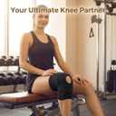 Meniscus Brace Knee Support for Pain Relief, Stabilization & Compression for Meniscus Tear, ACL, MCL, Arthritis, and Sports Recovery (1PC, Large)