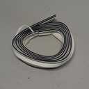 Frost King ES184W Weatherseal Replacement, 1/2In Wide x 3/4In Thick x 7Ft Long, White