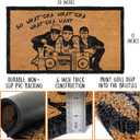 MAINEVENT What'cha Want Door Mat 30x17 Inch, Beasty Boys Welcome Mat for Covered Outdoor Area, Beasty Boys Door Mat, So Whatchawant Doormat, So Whatchawhatcha Want Doormat