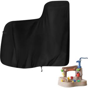 Kids Water Table Cover for Step2 Pump & Splash Discovery Pond, Outdoor Kids Water Sensory Table Pool Cover Heavy Duty Waterproof All Weather Protection
