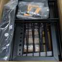 Power Tool Organizer for Tool Storage, Drill Holder Wall Mount with Screwdriver Organizer, Tool Holder for Garage Wall Organization, Heavy Duty Metal Tool Shelf with Battery Holder (3 shelves 7 slots)