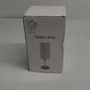 Bedside Lamp with Charging Station 74W2*3.94ft Retractable Cords & 2 USB Ports, 3 Way Dimmable Touch Lamps for Nightstand with LED Bulb, Desk Lamp with Charger for iPhone, iPad, Wood Base (Grey-Wood Grain)