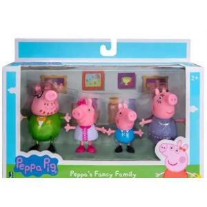 Peppa Pig & Family Figure 4-Pack (George, Peppa, Mommy, & Daddy)