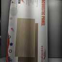 4 Pack Large Acoustic Panels, 47.2"X 23.6"Acoustical Wall Panels, Self-Adhesive Sound Proof Panels for Walls, Acoustic Treatment for Recording Studio, Home & Office, Natural Oak