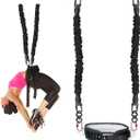 Back Somersault Bungee Dance Trainer Backward Flip Training Euipment Gymnastics Spotting Training Fitness Taekwondo Martial Arts Kickboxing (Weight Class -120kg)