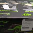 Greenworks 40V 17 Brushless (Push) Cordless Lawn Mower, 4.0Ah Battery and Charger