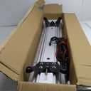 LUMENIX 48 Inch LED Rooftop Emergency Strobe Lights Bar w/Adjustable Mounting Brackets, Warning Caution Security Lightbar for Construction Vehicles Law Enforcement Snowplow Tow Trucks - White Amber