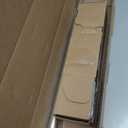 Ivilon Drapery Treatment Window Curtain Rod - Acrylic Ball 1 inch Pole. 48 to 86 Inch. Warm Gold
