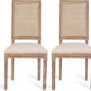 Christopher Knight Home Regina Dining Chair, Wood, Beige + Natural