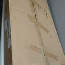 SUPERJARE 53 inch Reversible L Shaped Desk with LED Lights & Power Outlets, Computer Desk with Shelves & Monitor Stand, Gaming Desk with Drawer, Home Office Desk Corner Desk, Rustic Brown