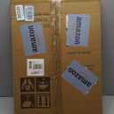 WOLADA 8x6FT Rustic Wood Wall Backdrop Natural Brown Wooden Board Photography Background Baby Shower Birthday Party Cake Table Decoration Banner Backdrops Photo Booth Prop 11839