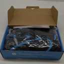 Dog Lift Harness for Large Male Dogs, 2-in-1 Detachable Support Harness, Full Body Carrying with 4 Handles, Dog Sling for Large Dogs Hind Leg Support(Black, X-Large)