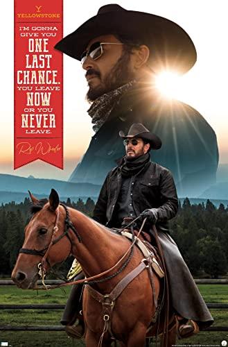 Yellowstone - Rip Wall Poster, 34L" x 22.4W", Unframed Version, Pack of 5