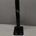 8000 lbs Square Drop Leg with Pin, Black