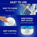 Vicks Filter-Free Ultrasonic Humidifier, Recommended by Pediatricians, 1.2 Gal Ultrasonic Cool Mist Humidifiers for Bedrooms & Kids Rooms, Works with Vicks VapoPads