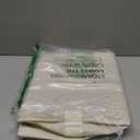 StorageWorks 5-Shelf Hanging Closet Organizers, Foldable Closet Storage Organizer with 2 Side Pockets, Portable Hanging Shelves for Clothes, Sweater, 12 12" D x 15" W x 48" H, White & Ivory