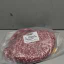 Sneaky Santa Lidded Crock Basket - Red 10x10x6