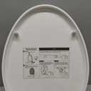 Universal Toilet Seat Elongated Soft-Close Cover, Oval Toilet Seat, White