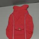 Queenmore Medium Dog Sweater, Soft Fleece Vest Pullover Dog Jacket with Leash Hole, Warm Winter Dog Clothes Cold Weather Doggy Dachshund Sweaters for Medium Dogs Cats Boy or Girl (Pink,M)