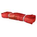 ATERET Powerlift Red Polyester Endless Round Sling - 8 Feet Length, 13,200 lb. Vertical Capacity, 26,400 lbs Basket - Heavy Duty Poly Lifting Sling