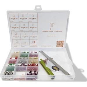 Premium Schlage Rekey Kit Compatible with 50 Master Pins | Schlage Rekeying Kit with Seal-Tight Plastic Box | Lock Pinning Kit Compatible with 50 Bottom, 50 Top Pins and 50 Spring