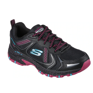 Skechers  Hilcrest-Vast Adventure Sneaker Black-Purple 6.5