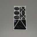 9 Sheets 96 Pcs Nylon Repair Patches Self Adhesive Patch Different Size and Shapes Clothes Waterproof Lightweight Clothing Fabric Repair Patch for Down Jacket, Tent Clothes, Outerwear(Black)